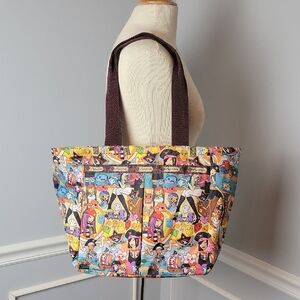 LESPORTSAC Tokidoki Corriere Collab Pirate Amine KPOP Booty Sea Creature Zip Bag